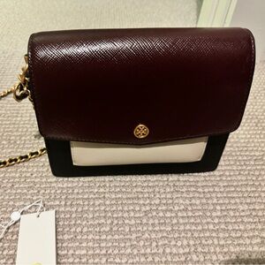 Tory Birch Robinson color block bag